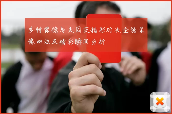 多特蒙德与美因茨精彩对决全场录像回放及精彩瞬间分析